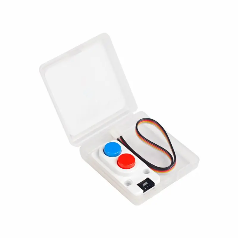 

M5Stack mini dual button unit module with GROVE interface for M5GO/FIRE package
