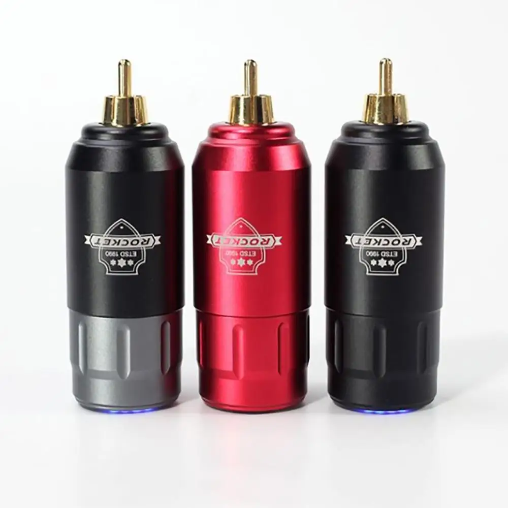 3 вида цветов татуировки ручка мини аккамуляторные банки Беспроводной Мощность