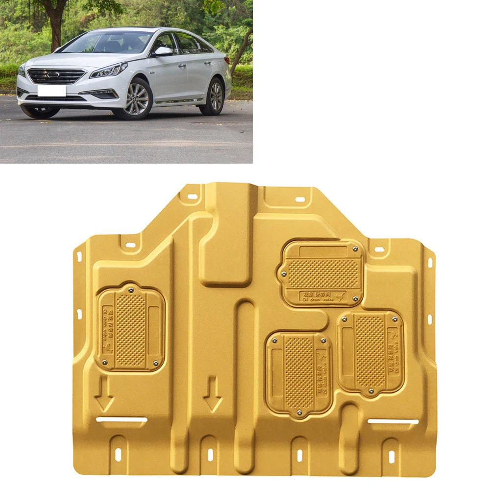 For Hyundai Sonata 9th 2015-17 Under Engine Guard Board Splash Shield Mud Fender Cover Car Mudflap Molding Plate Panel Mudguard