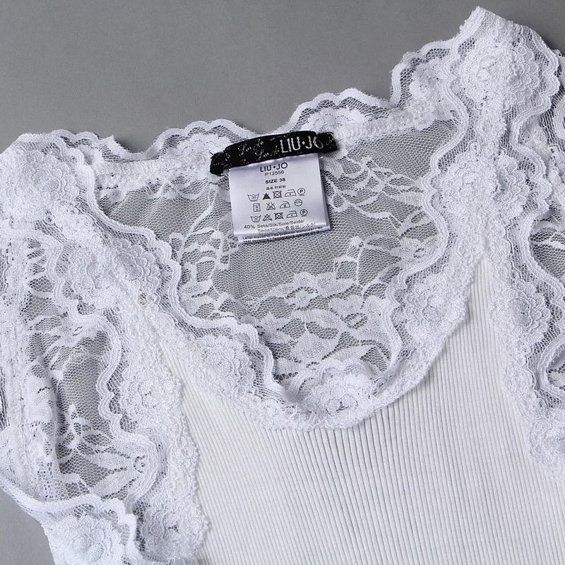 Женский облегающий жилет из хлопка и натурального шелка кружевной элегантный