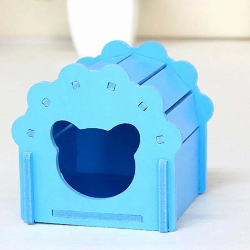 Хомяк Seesaw деревянный домик игрушки хомяк Золотой Шелковый медведь спальное