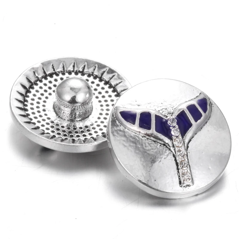 10 шт./лот новые кнопки ювелирные изделия горный хрусталь масляные металлические