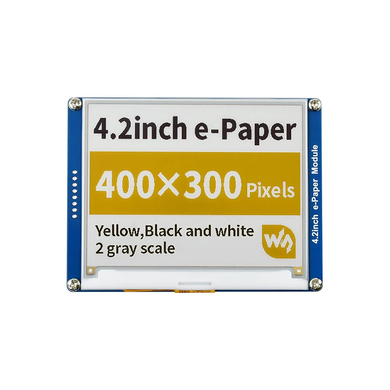 BlueRaven 4 2 дюймовый дисплей E Ink Разрешение 400x300 Трехцветная электронная бумага SPI