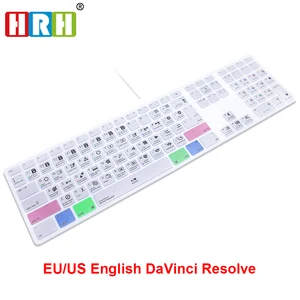 Проводная клавиатура для iMac G6, для настольных ПК, с числовым интерфейсом Проводная клавиатура USB