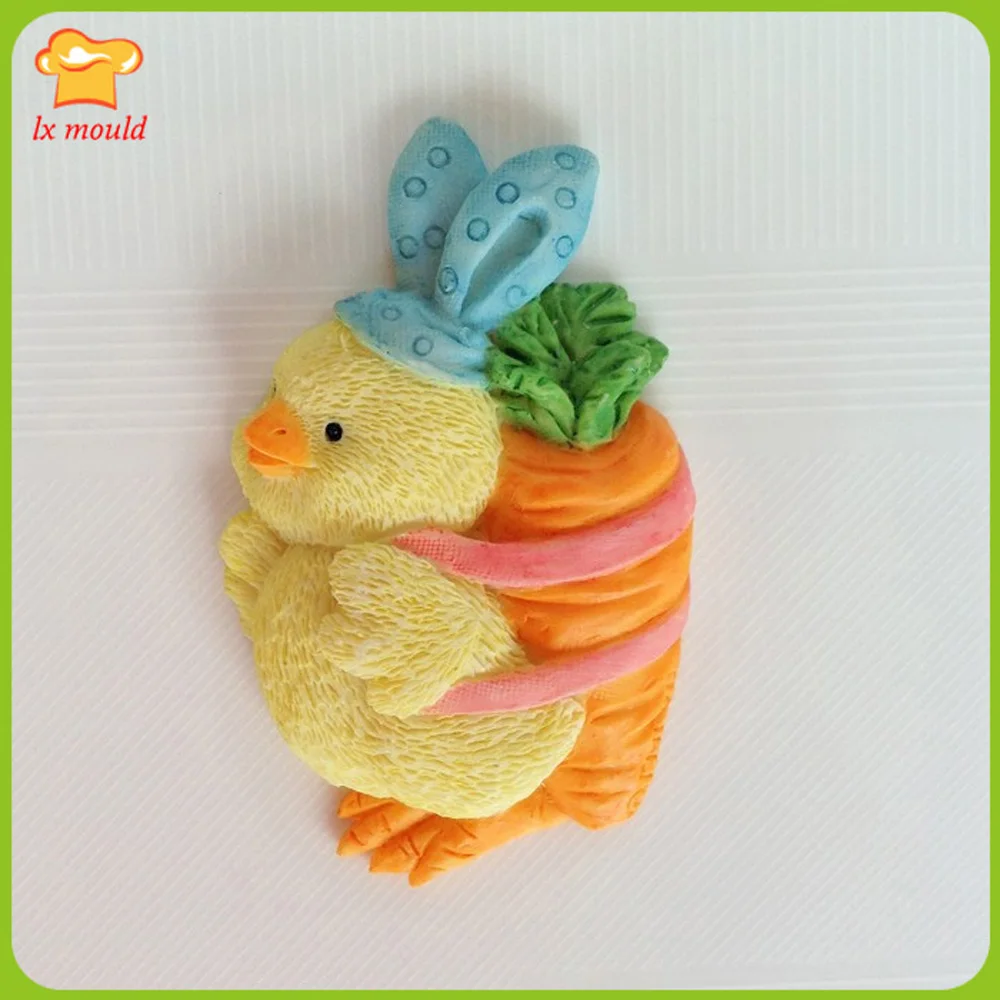Cute Baby Chicken Shape Chocolate Silicone Mold Fondant Sugar Cake Decoration Mould Duck | Дом и сад