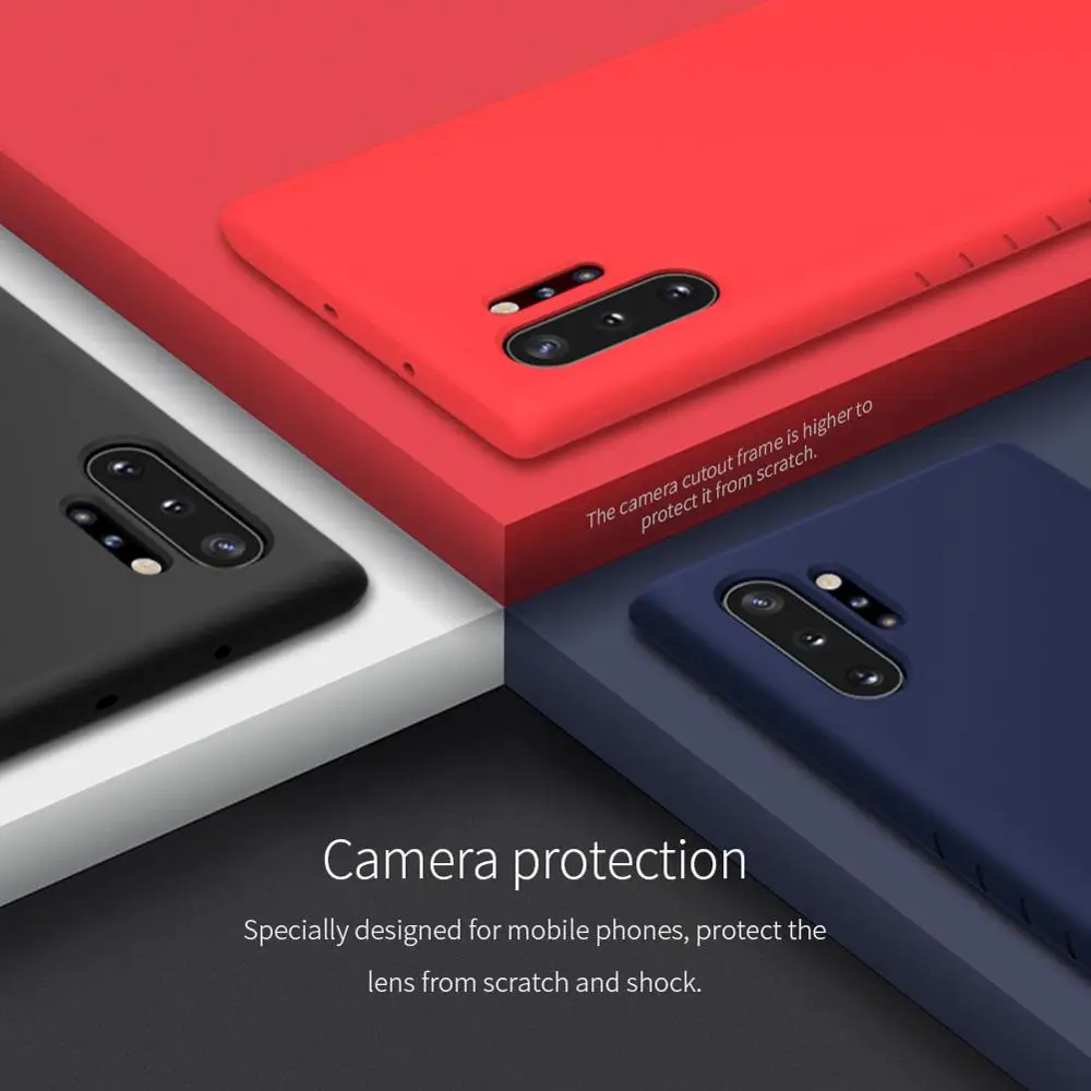 Прорезиненные Чехлы для samsung Galaxy Note10 Note 10 Plus Pro чехол Nillkin TPU мягкая задняя крышка силиконовый телефон полная защита