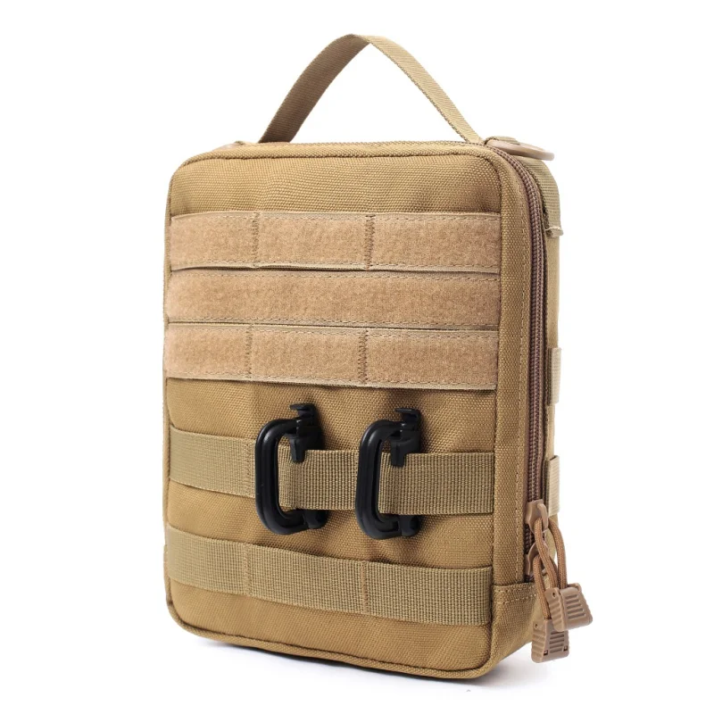 

Emergency First Aid Kit Bag EDC Molle Tactical Pouch Bag Wear-resistant Waist Pack Travel Camping Bicycle Equipment New