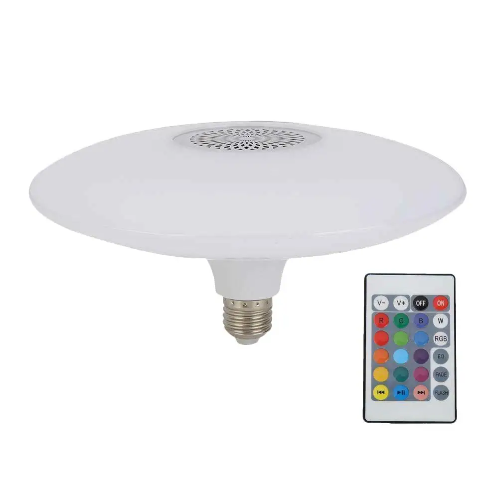 Умный музыкальный светильник UFO светодиодный bluetooth динамик с пультом