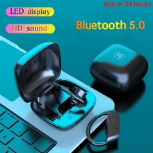 Новое поступление Bluetooth наушники беспроводные светодиодный TWS