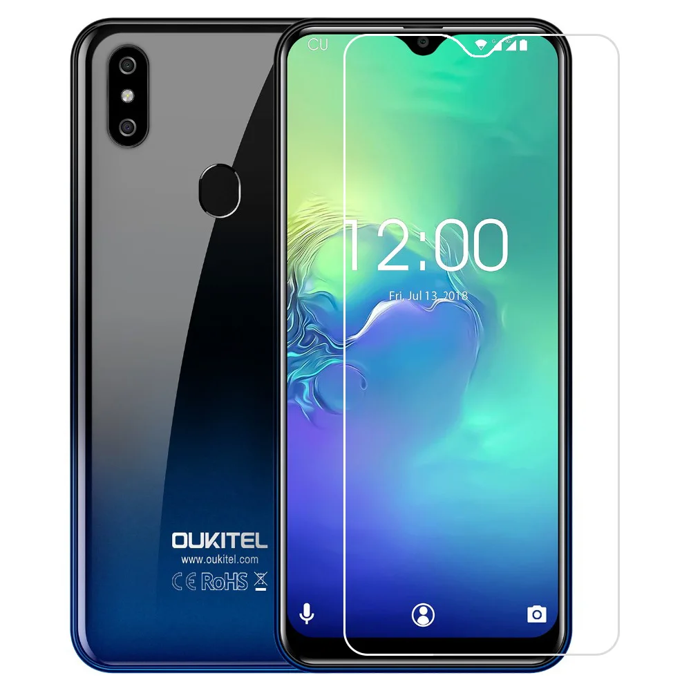 

2.5D 9H Tempered Glass for Oukitel C16 C15 Pro Y4800 Explosion-proof Protective Glass For Oukitel K9 C16 Pro Glass Film