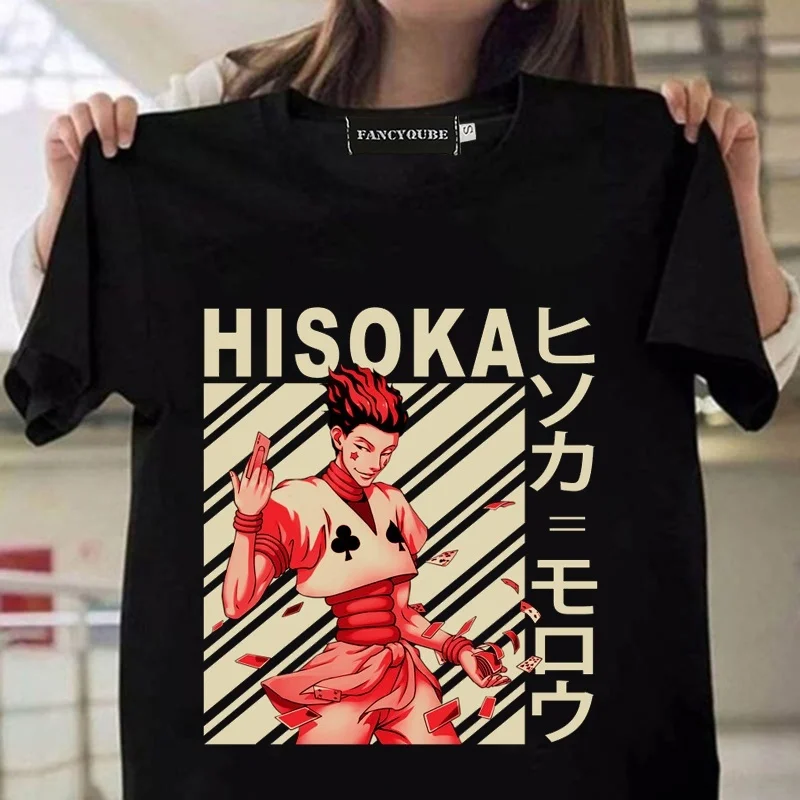 Женские топы с коротким рукавом женская летняя футболка 2020 Hisoka Hunter X футболки