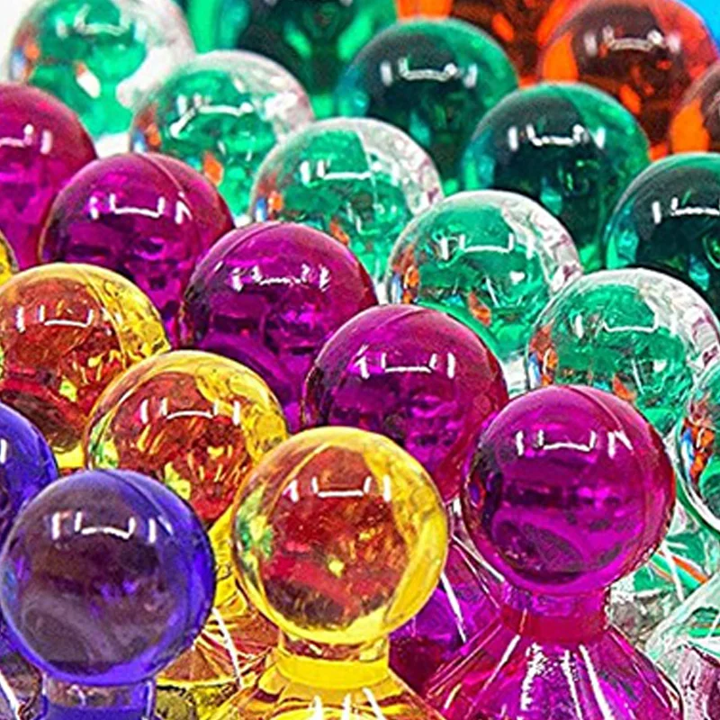 

Push Pin nets, Fridge nets,7 Assorted Color nets, Use At Home School Classroom and Office nets(60 Pcs)