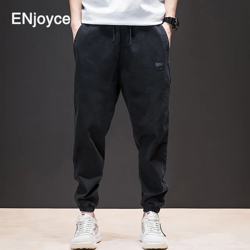 Джинсы мужские черные потертые в японском стиле хип-хоп для скейтбордистов |