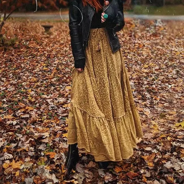 Boho королев Мода хиппи женские пляжные богемные желтого цвета с цветочным принтом