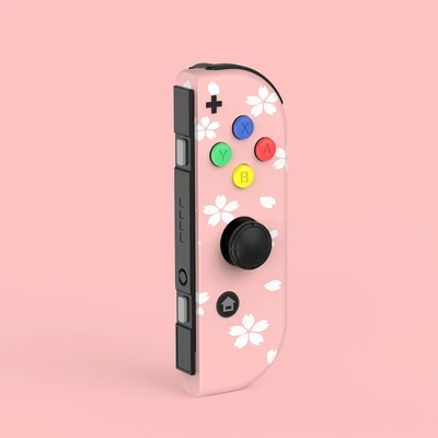 Sakura Right Nintendo Switch Sakura консоли спины плитов и контроллер Корпус Оболочка Чехол полный набор кнопок для nintendo Switch Joy-con Корпус чехол - Цвет: Sakura Right