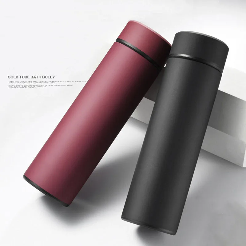 Двухслойная вакуумная фляжка из нержавеющей стали уличный портативный термос