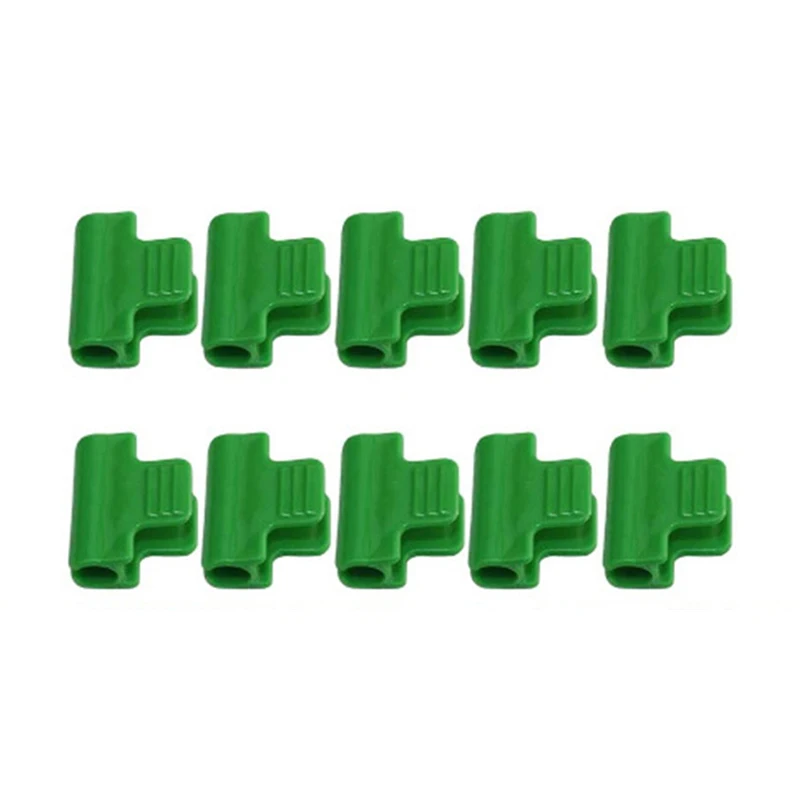 

20Pcs Plastic Pipe Clamps For Greenhouse Frame Pipe Film Sunshade Net Vegetable Fruit Cover Insect Net Fixing Clamp Clip