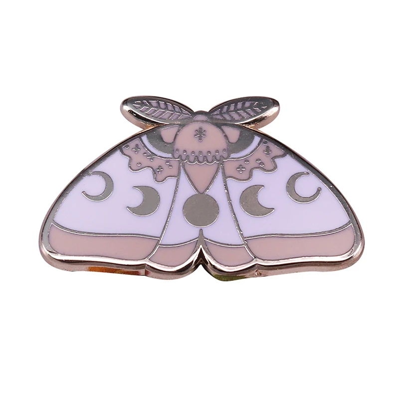 P4988 дунманли моли Тройная богиня луны твердая эмалированная булавка брошь для