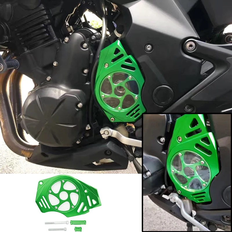 

Front Sprocket Chain Guard Cover Engine Slider for Kawasaki Ninja 400 650R Vulcan S 650 EN650 KLE650 ER-6/N 2006-2016