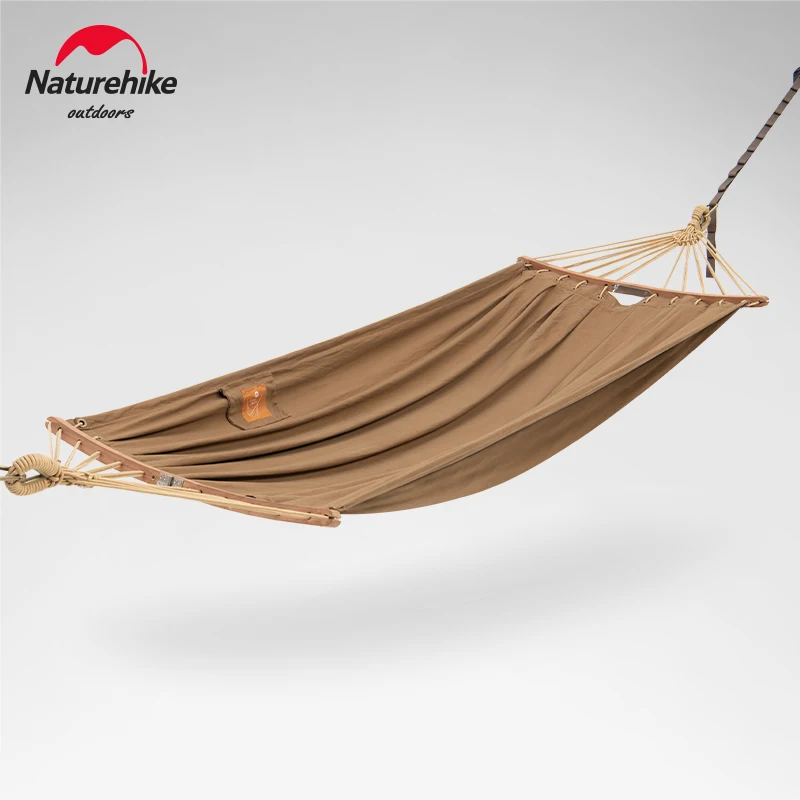 Портативный гамак Naturehike съемный Складной Подвесной из холщовой ткани для отдыха