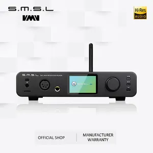SMSL DP3 DSD HIFI Цифровой Сетевой музыкальный плеер Усилитель для наушников Wi-Fi ES9018Q2C DAC DSD256 Bluetooth