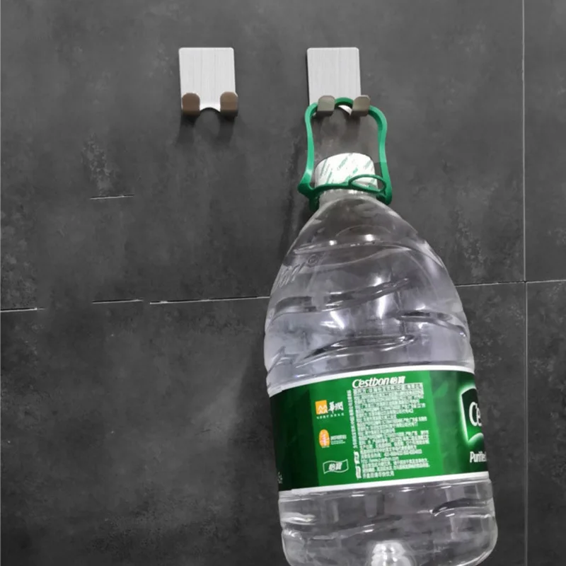 

2PC 304 stainless steel Razor Holder Men Shaving Shaver Shelf Shaving Razor Rack Bathroom Home Viscose Wall Hooks Hanger