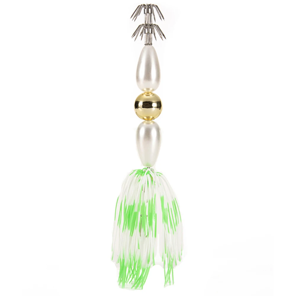 Джиг крючки осьминог зеленые многоуровневые приманки рыболовная приманка