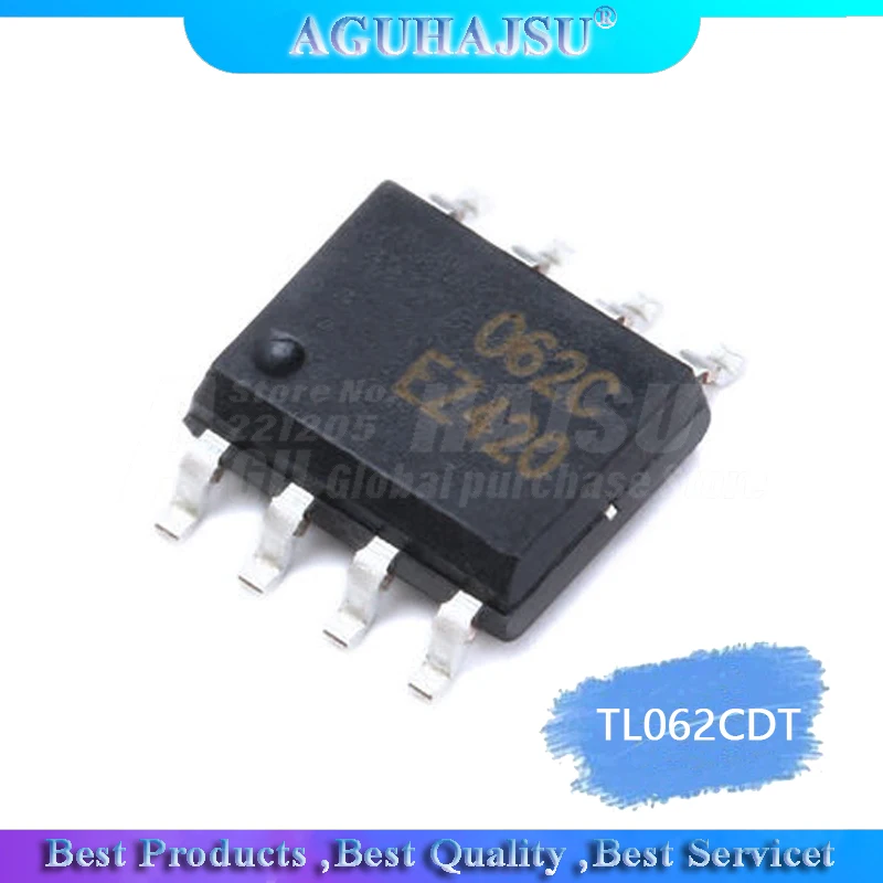 10 шт./лот TL062 TL062CDT TL062CDR SOP 8 TL062C рабочий усилитель новинка оригинал| |