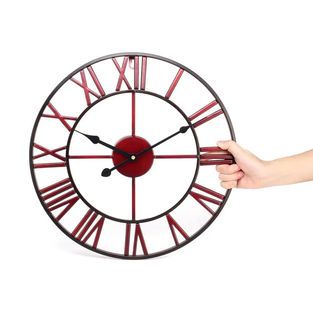 Дешево Железные настенные часы