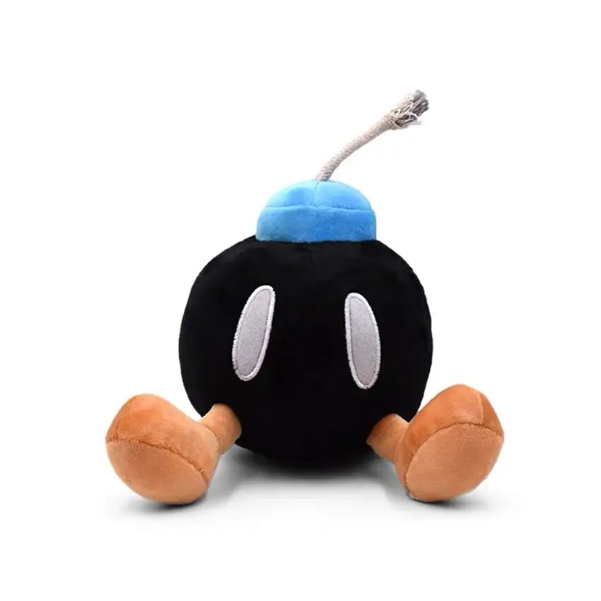Аниме Марио черная бомба Плюшевая Кукла Мягкие животные детские игрушки 14