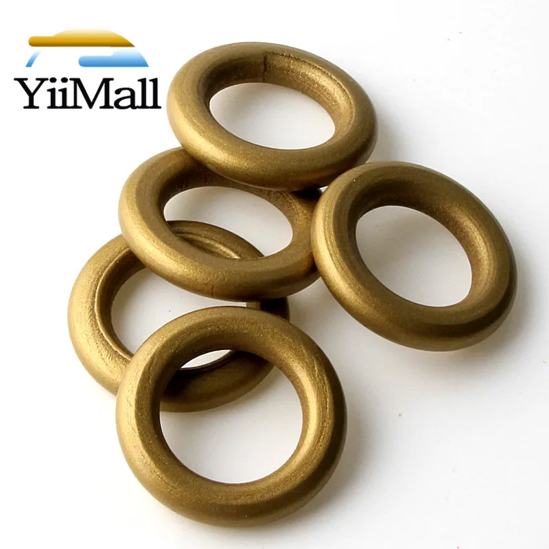 20 шт 35 мм DIY Натуральное дерево круглое кольцо круги бусины для ручной работы