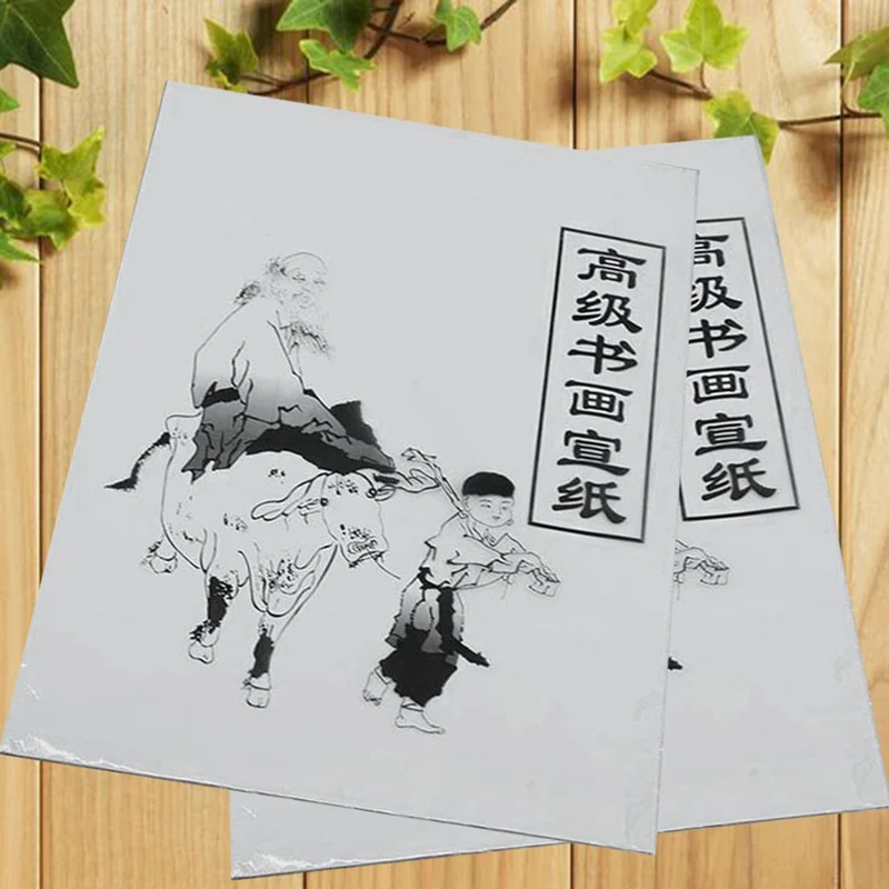 

White Painting Paper Calligraphy Painting Xuan Paper Rice Paper Chinese Painting & Calligraphy 35.5cm*25.5cm Student Supplies
