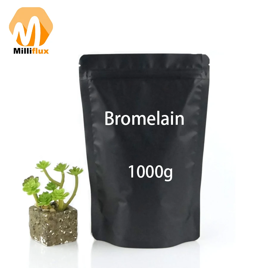 

Bromelain with low price high quality 5.0 Nutritional Supplement Bromelain Enzyme Powder Organic Pineapple Extract Plant Powder