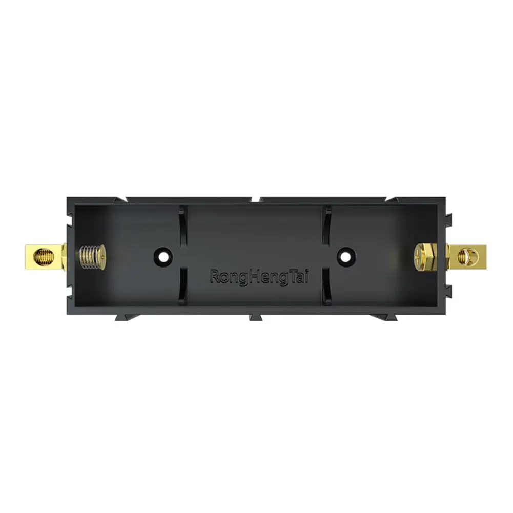 Splicable Battery Slot For 21700 Compatible 18650 Solder-free Lithium Box Holder Electronic High-current Copper Pillar |