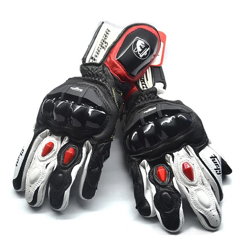 Бесплатная доставка мотоциклетные кожаные перчатки с твердым корпусом высокого