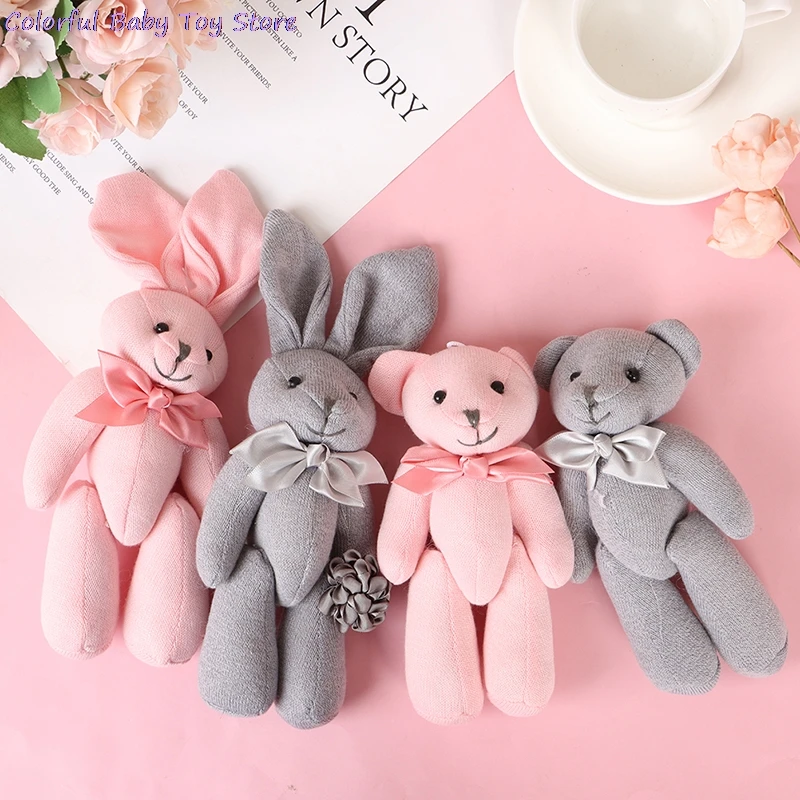 

1 шт Детские Мягкие плюшевые игрушки высокое качество милые "Медведь", "Кролик", "куклы младенца