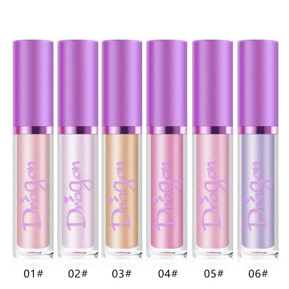 1 шт Макияж блестящие золочение блеск для губ Длительное Действие оттенок