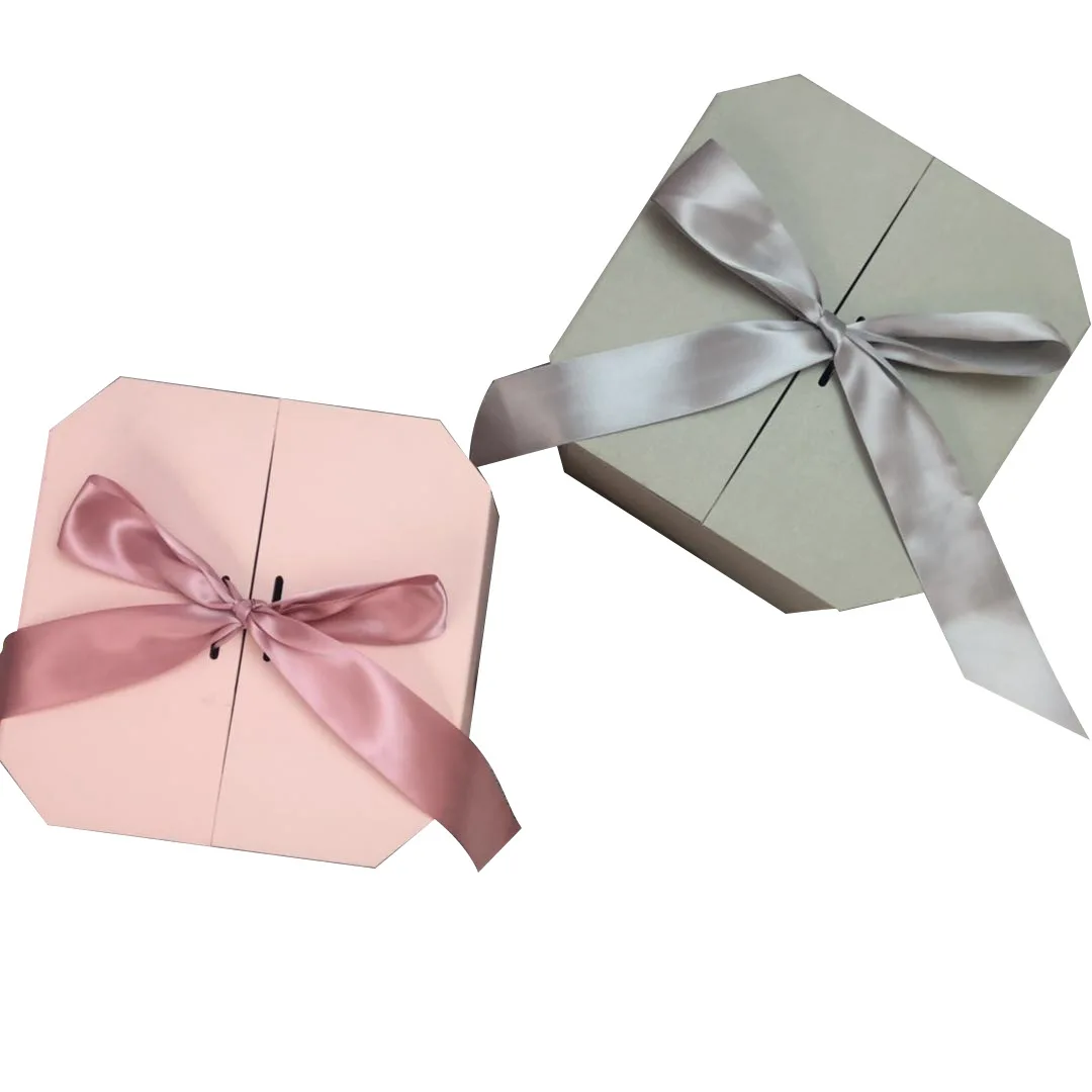 1 шт. Восьмиугольные подарочные пакеты с ручками стандартная коробка упаковка