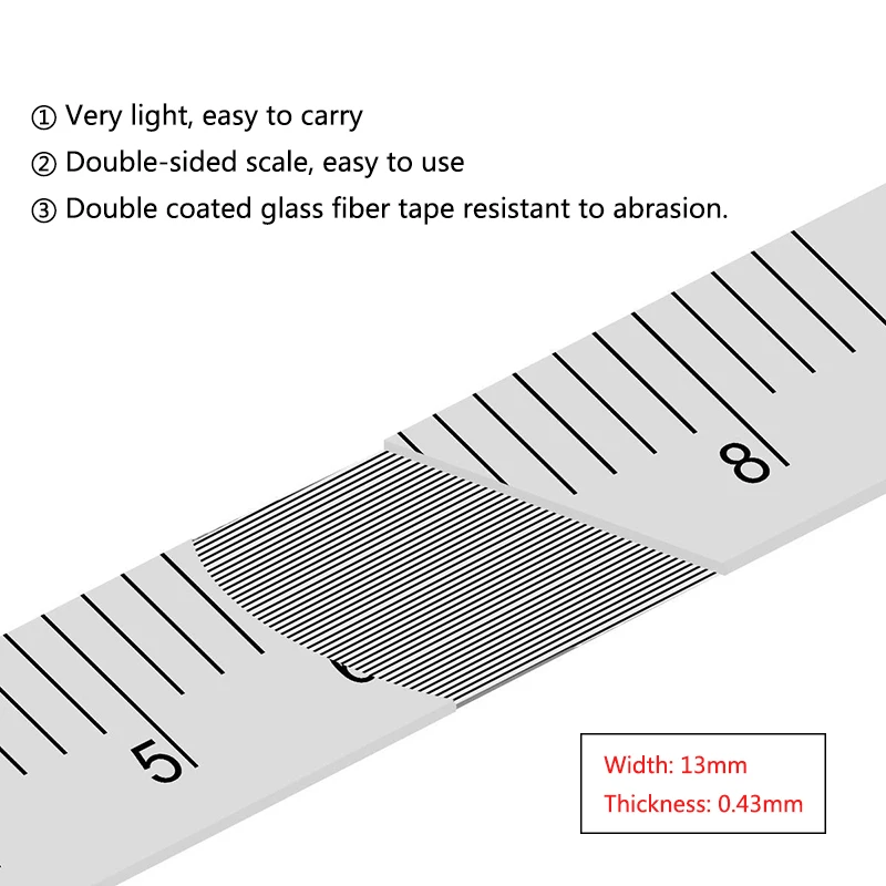 50 м мерки из стекловолокна ручной рулетки Выдвижная Гибкая линейка | Инструменты