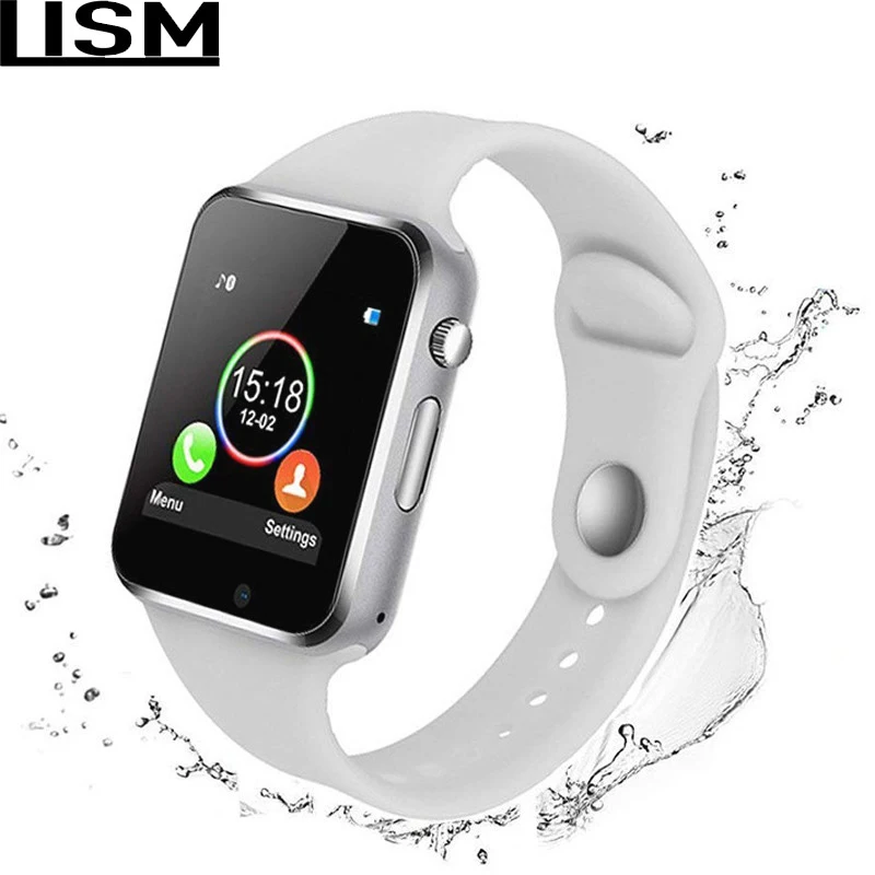 A1 наручные часы Bluetooth Смарт Спорт Шагомер с сим камерой Smartwatch для Android смартфон