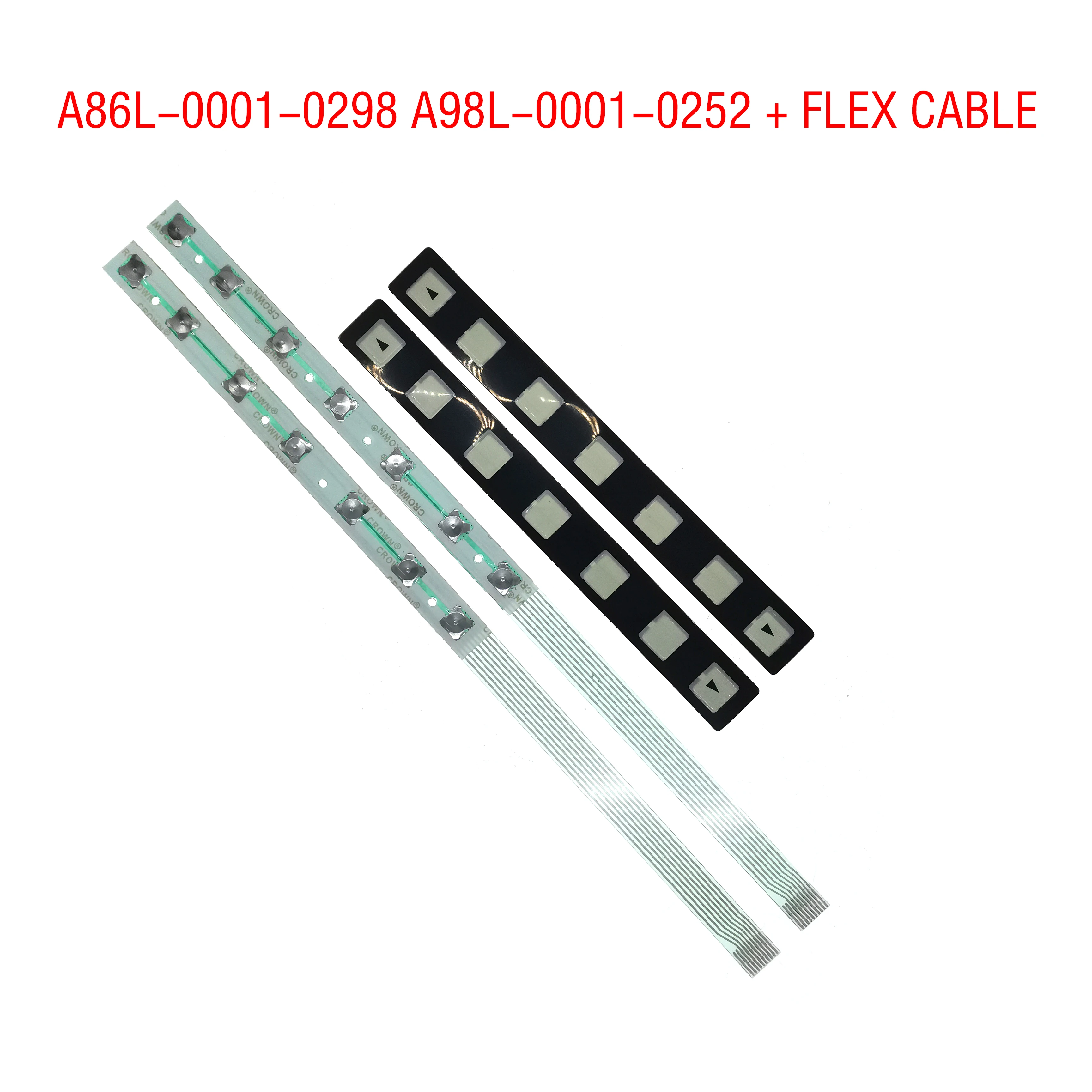 

Пара FANUC 7 TECLA do TECLADO Teclado A86L-0001-0298 A98L-0001-0252 + CABO FLEX, novo em estoque.