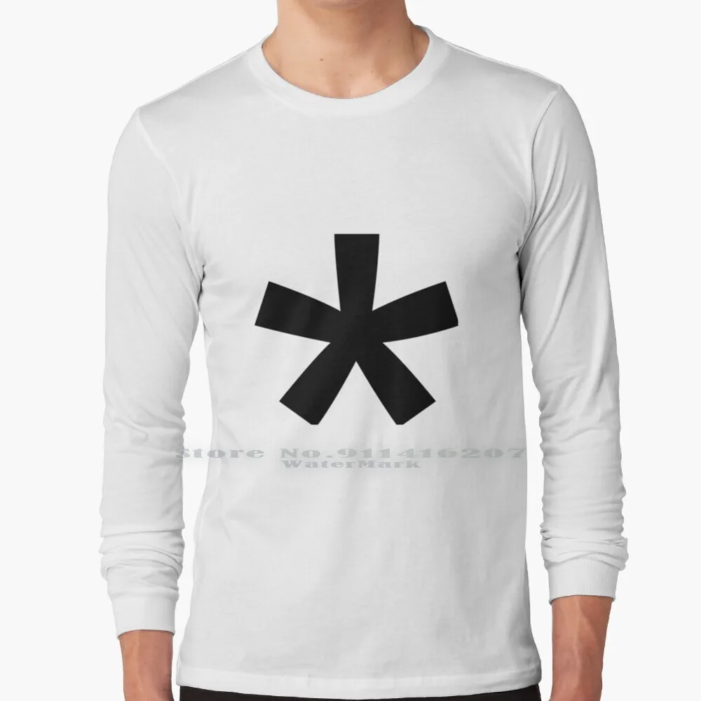 

Asterix Long Sleeve T Shirt Asterix Asterisk Geometric