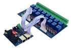 16CH реле DMX512 Управление; Реле Выход, DMX реле Управление, 16Way реле DC12V фар дальнего света доска DMX-RELAY-16CH