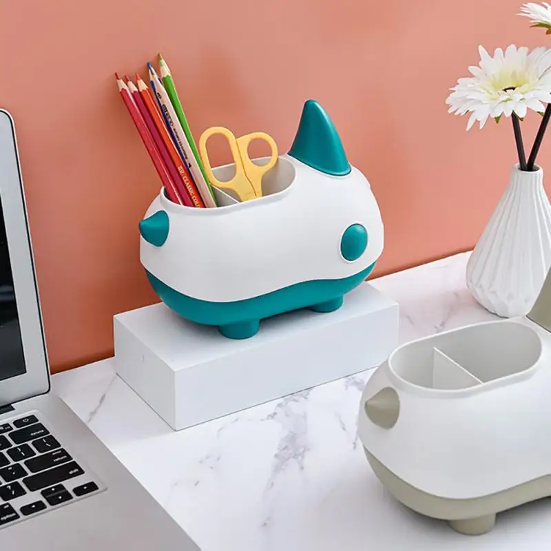 

Rhino Coin Piggy Bank Hook Desktop Decorations Debris Jewelry Holder Sorting Storage Box Stationery Case Home Office Accessories