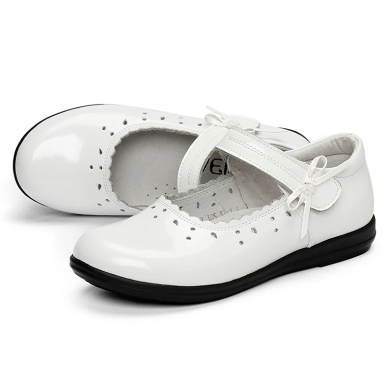 Школьная обувь для девочек из натуральной кожи Новинка 2020 года Вечерние