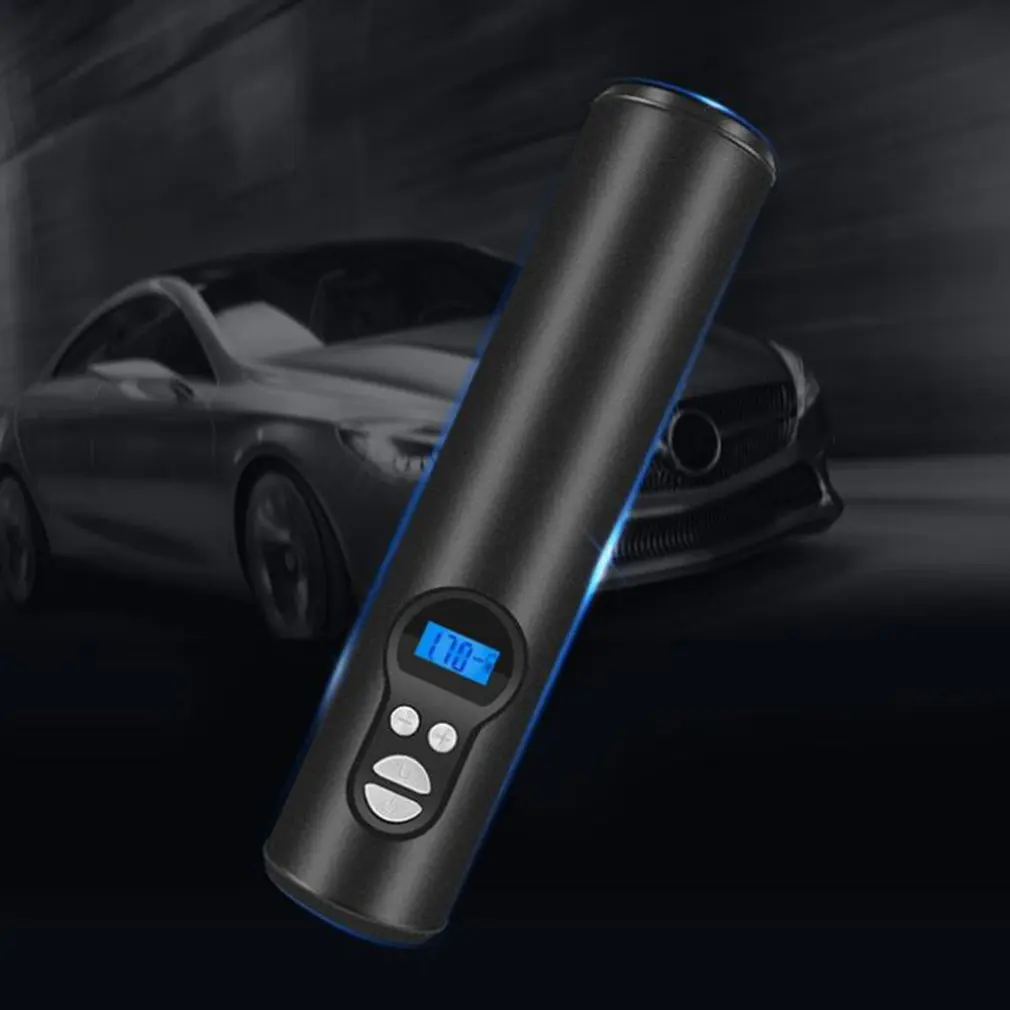 

Wireless Air Pump Handheld Digital Display Car Smart Pump Mini Multi-function With Self-lighting Fast Inflatable Pump
