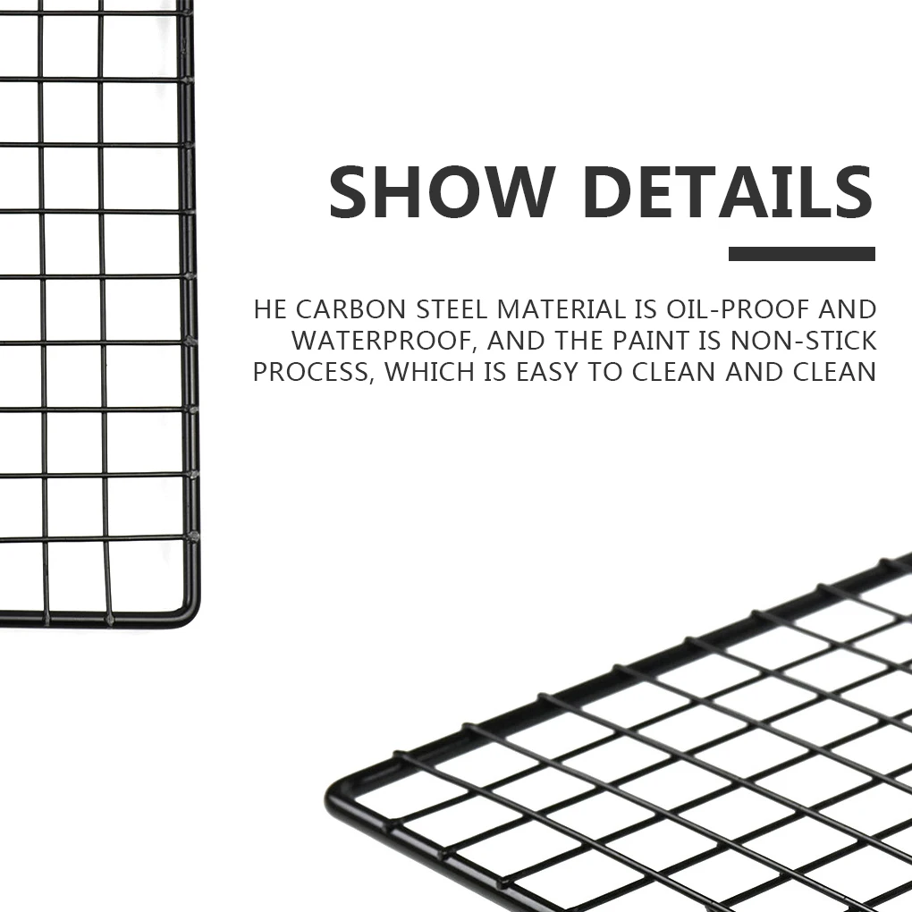 Baking Cake Cooling Rack Bread Grill Non Stick Barbecue Net Cookies Drying Stand Kitchen Tool | Дом и сад