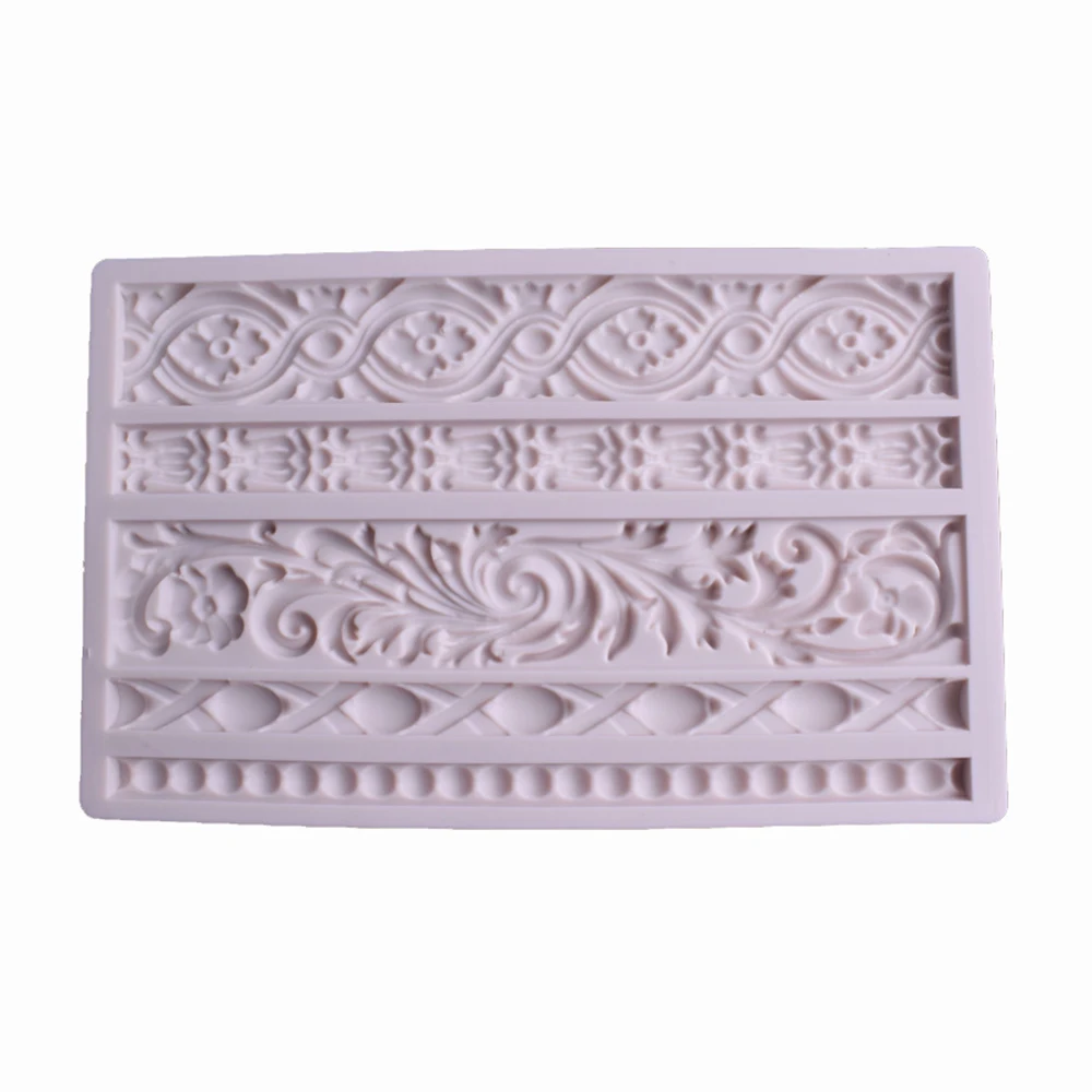 Силиконовая форма для торта Жемчужный Цветок ротанга рельефный узор Коврик