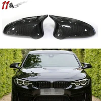 m3 m4 real carbon door side rearview mirror cover a pair for 3 4 series f80 f82 f83 2014 2019