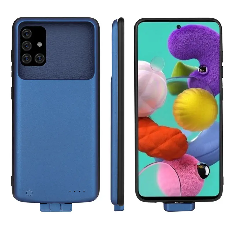 Чехол с аккумулятором 5000 мАч для Samsung Galaxy S20 FEPower Bank Smart S20FE FE чехол зарядным